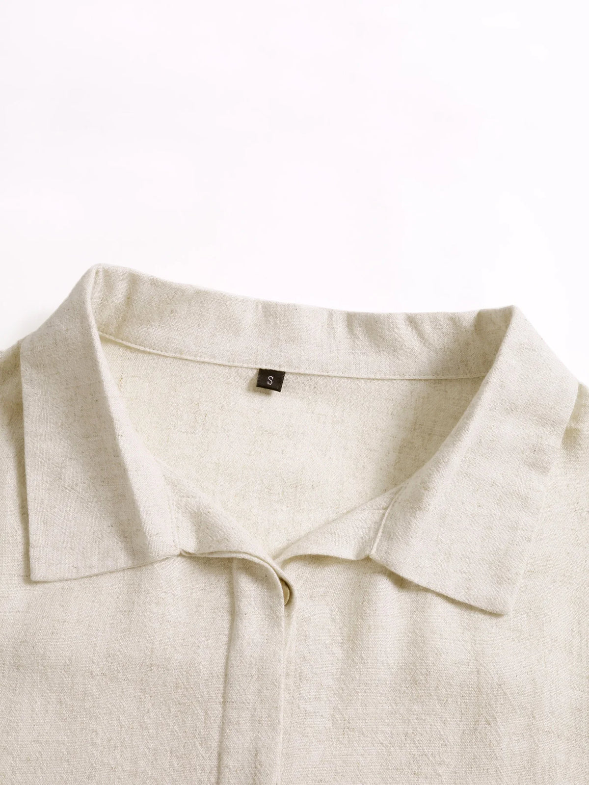 Relaxed Linen-Blend Shirt & Trousers Set