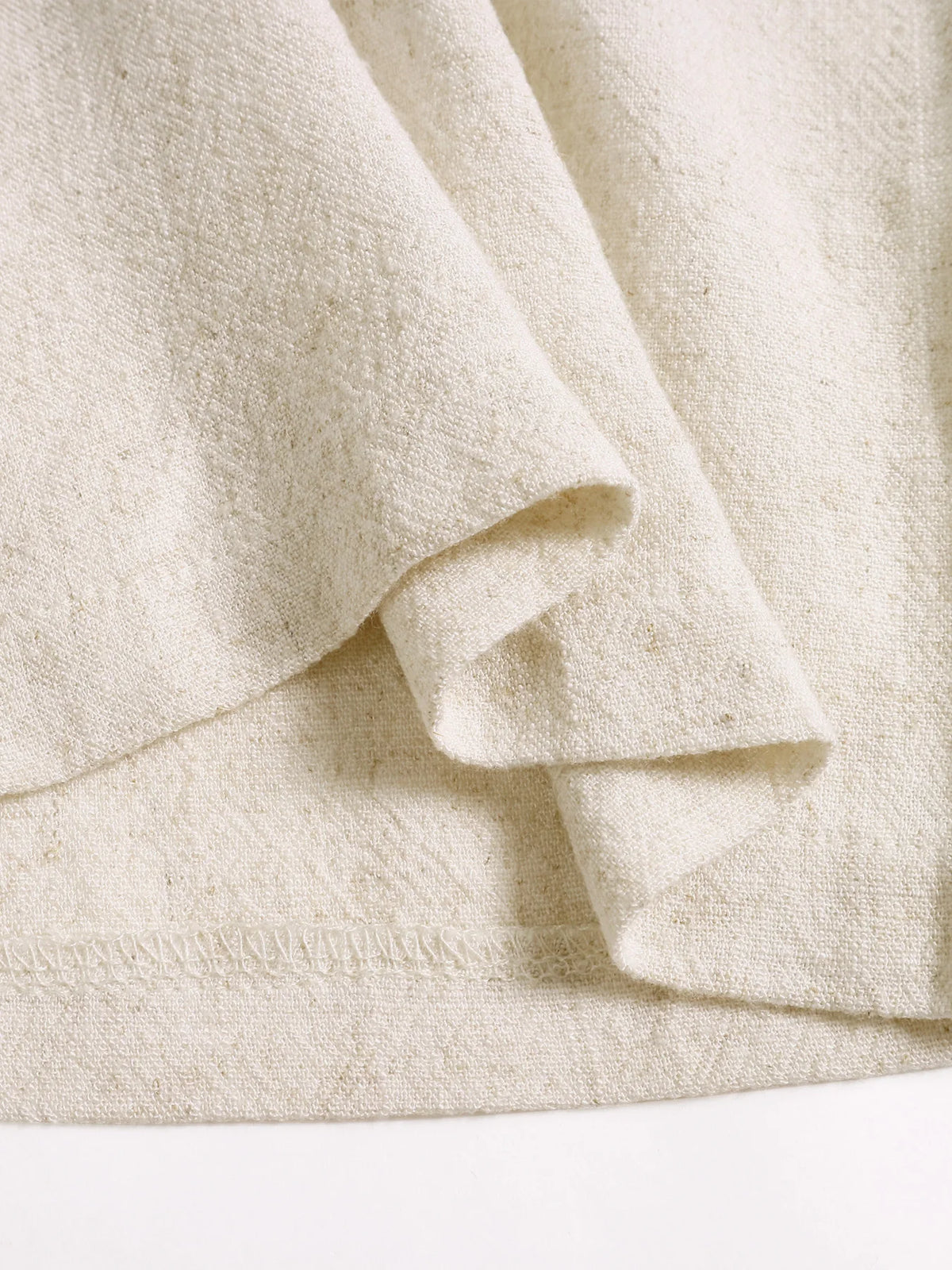 Relaxed Linen-Blend Shirt & Trousers Set