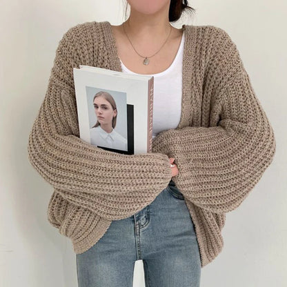Relaxed Knit Cardigan