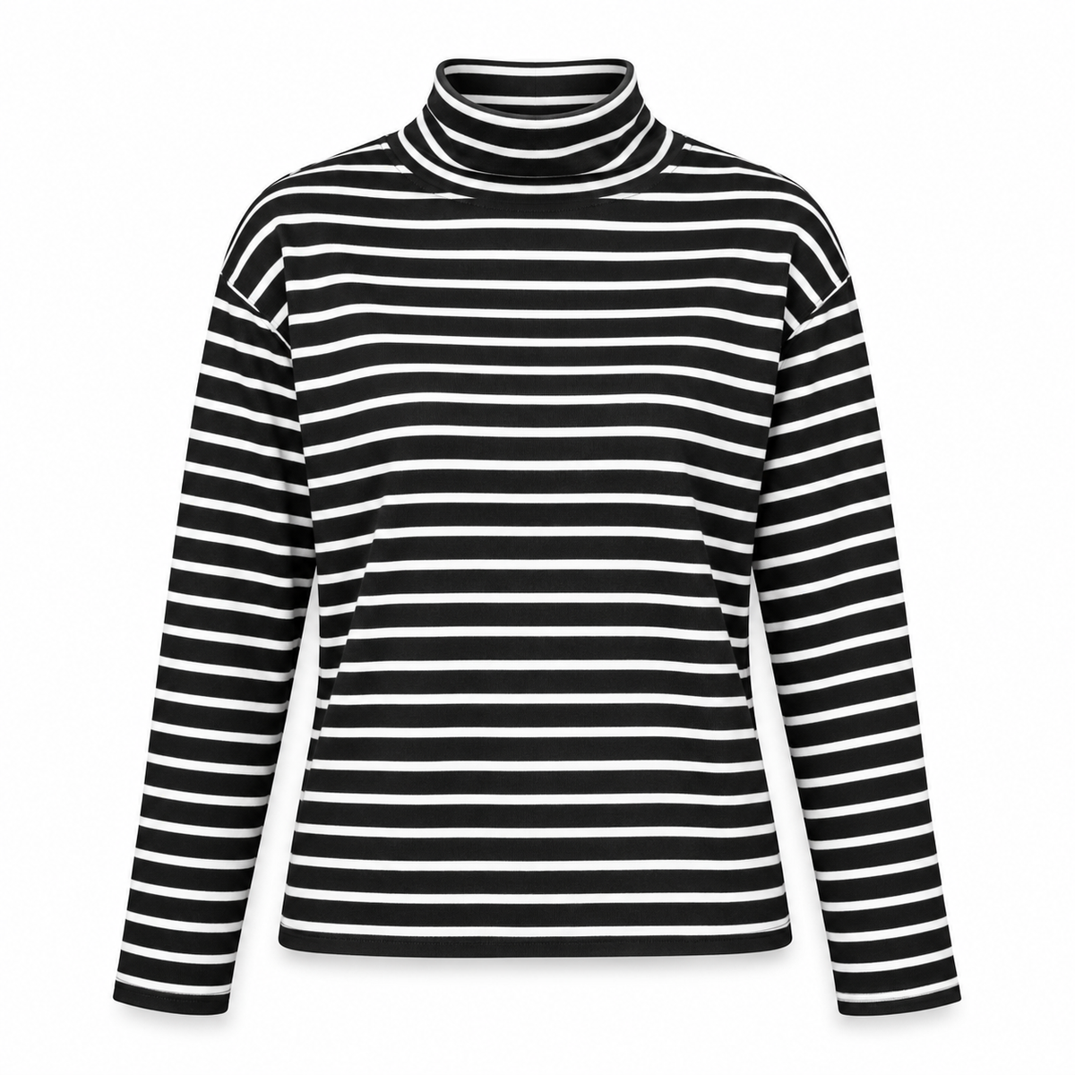 Slim Turtleneck Knit Top