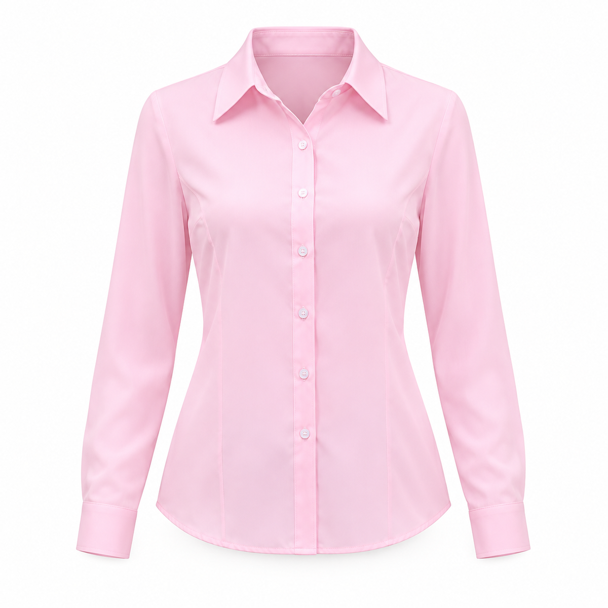 Chiffon Overhemd met Lange Mouwen