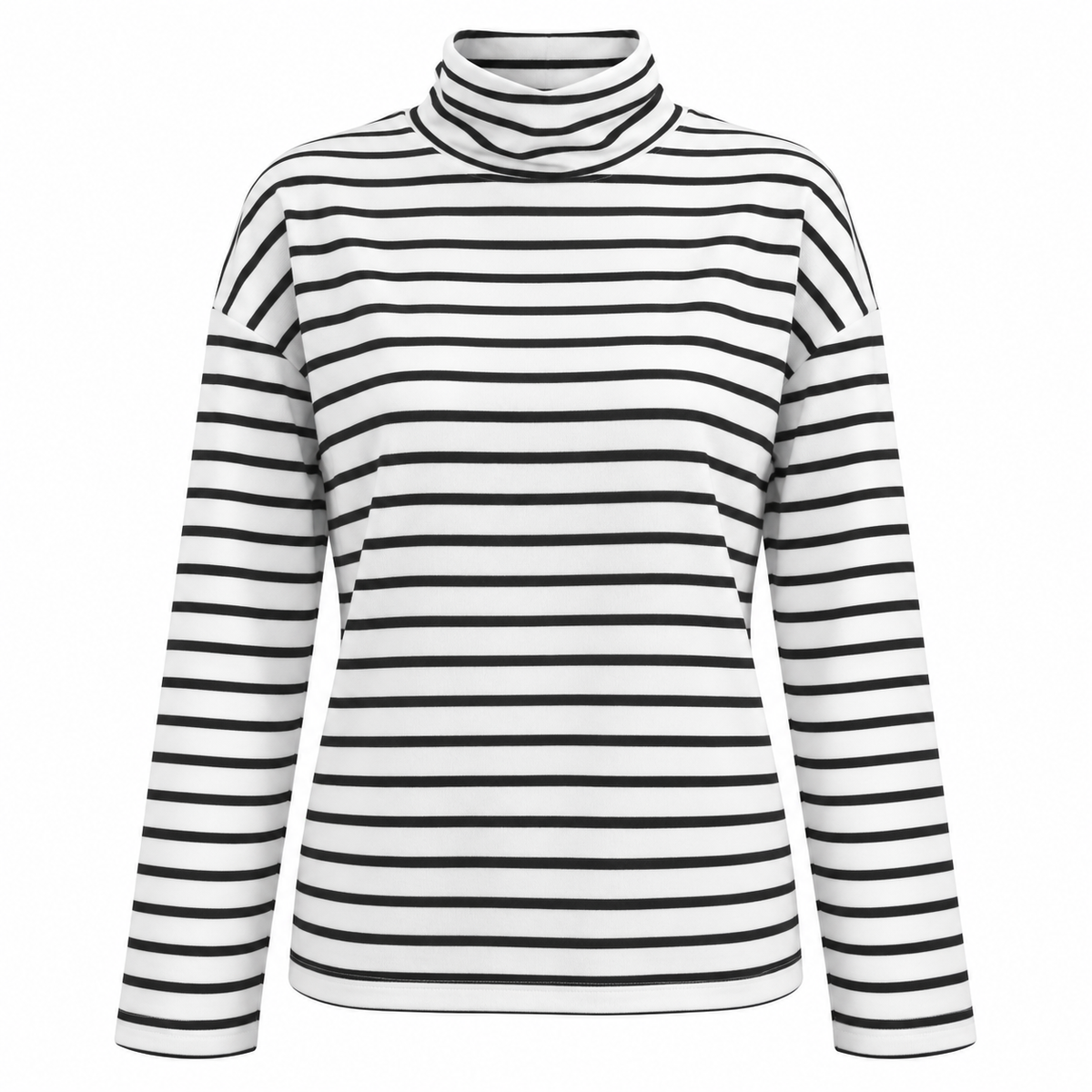 Slim Turtleneck Knit Top