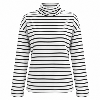 Slim Turtleneck Knit Top